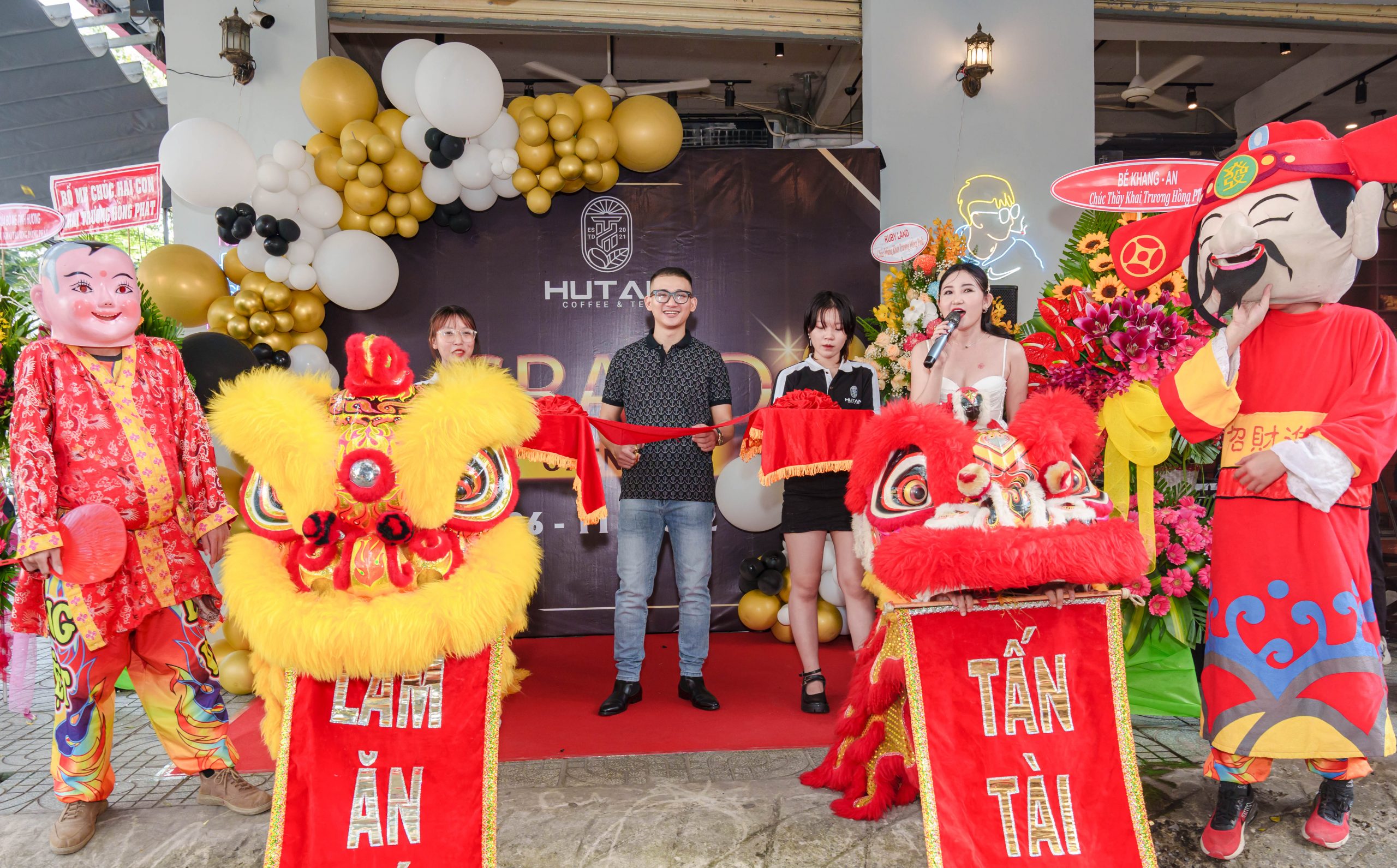 KHAI TRƯƠNG CHI NHÁNH LỚN NHẤT TỪ TRƯỚC ĐẾN NAY CỦA HUTAN COFFEE & TEA