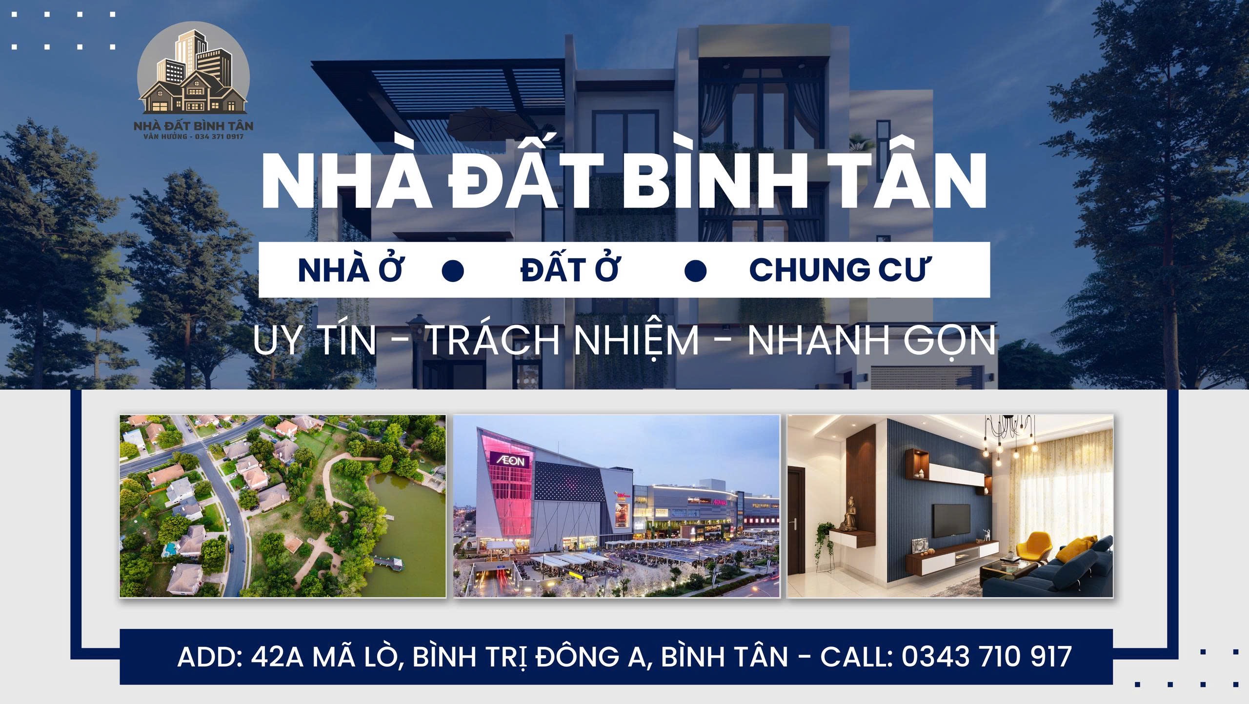 HUTAN REAL - NHÀ ĐẤT BÌNH TÂN